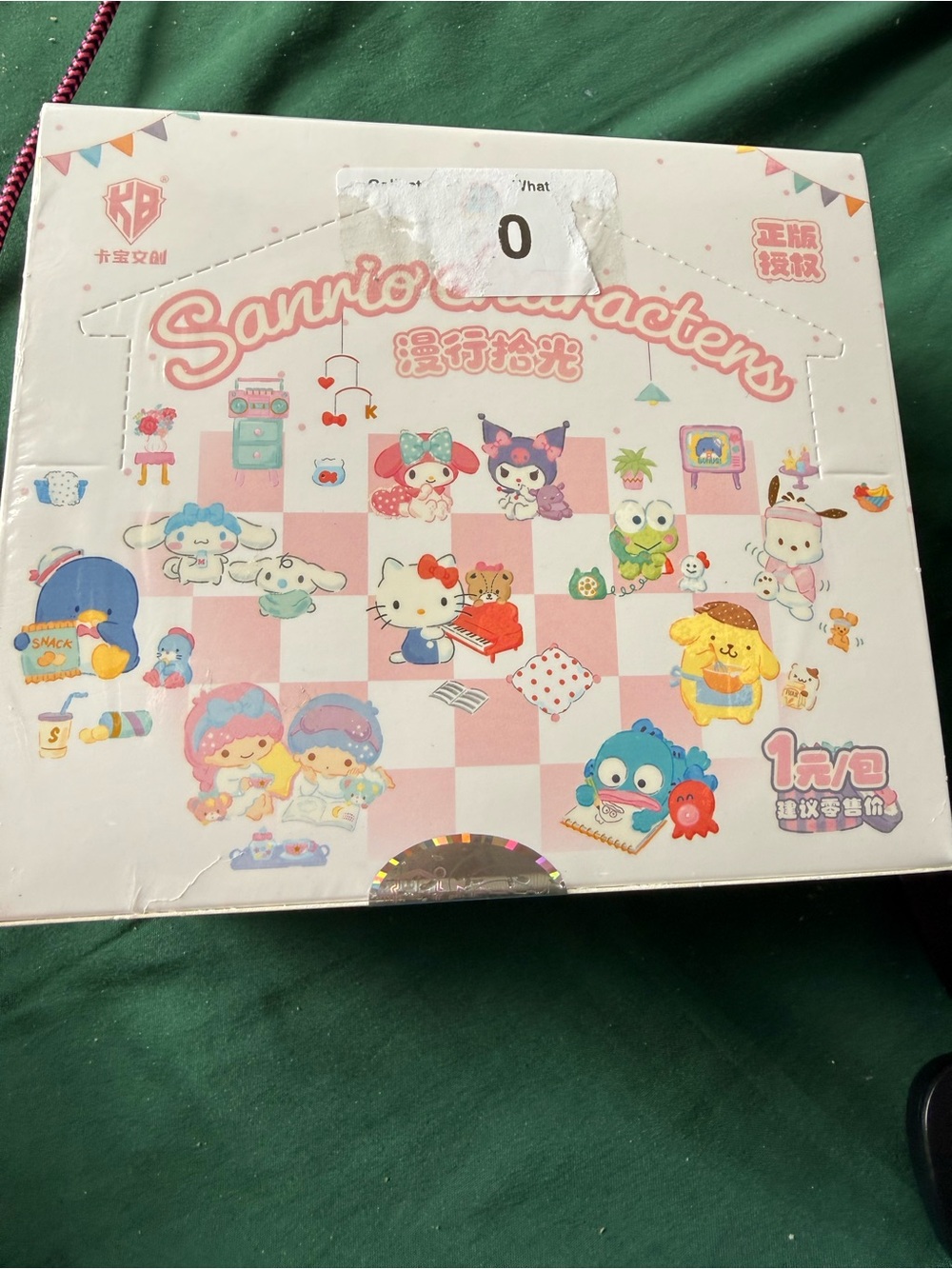 Sanrio Characters Collectible Trading Cards Factory Sealed Box 36 Packs